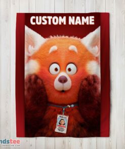 Premium Disney Pixar Turning Red Blanket Fleece Customized Blanket