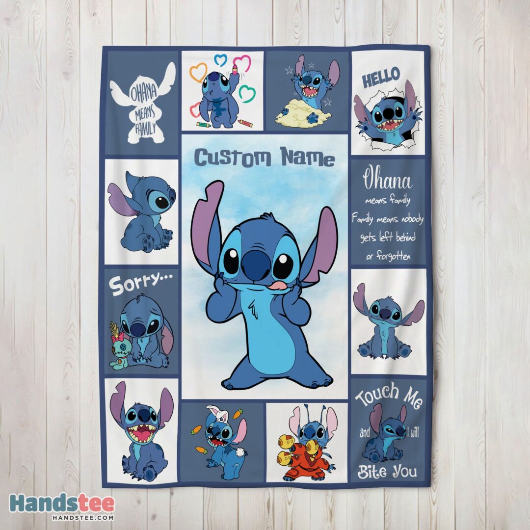 premium-disney-playful-stitch-collage-blanket-fleece-customized-blanket-mk-02 Premium Disney Playful Stitch Collage Blanket Fleece Customized Blanket