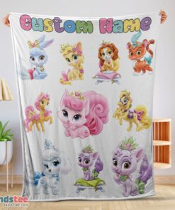 Premium Disney Pluto Dog And Friends Pluto Dog Moods Blanket Customize Blanket