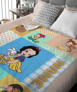 Premium Disney Princess Baby Princess Blanket Fleece Customized Blanket - Image 4