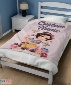 Premium Disney Snow White Princess Blanket Fleece Customized Blanket - Image 3