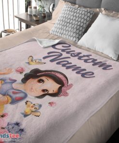 Premium Disney Snow White Princess Blanket Fleece Customized Blanket - Image 4