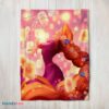 Premium Disney Tangled Rapunzel Lanterns Of Light Blanket Fleece Customized Blanket