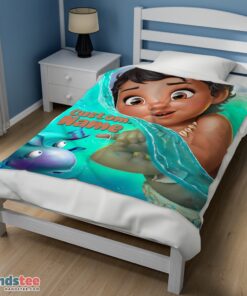 Premium Disney Toddler Moana Blanket Fleece Customized Blanket - Image 3