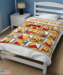 Premium Disney Winnie The Pooh Cute Pooh Customize Blanket - Image 3
