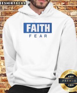 Premium Faith Fear Logo Hoodie featuring a stylish design and comfortable fit, perfect for casual wear.