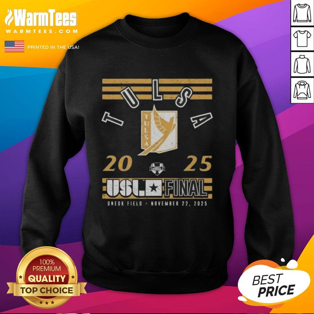 premium-fc-tulsa-2025-usl-championship-final-sweatshirt Premium FC Tulsa 2025 USL Championship Final Sweatshirt featuring team logo and vibrant design for ultimate fan support.