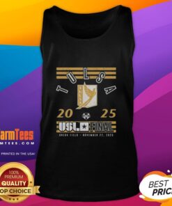 Premium FC Tulsa 2025 USL Championship Final tank top featuring a stylish design, perfect for fans and supporters.