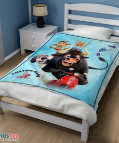 Premium Ferdinand’s Wild Ride A Fun-Filled Adventure Blanket Fleece Customized Blanket - Image 3