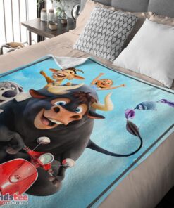 Premium Ferdinand’s Wild Ride A Fun-Filled Adventure Blanket Fleece Customized Blanket - Image 4