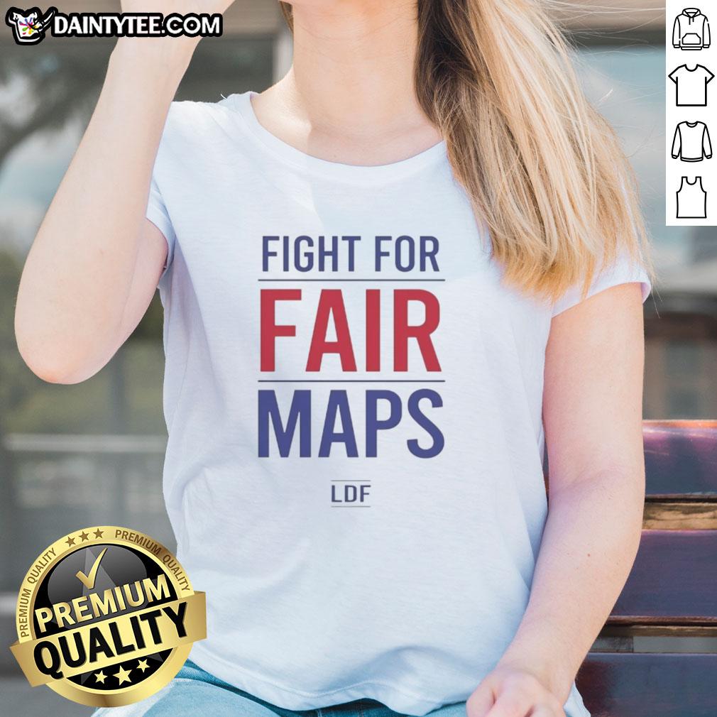 premium-fight-for-fair-maps-ldf-ladies-tee Premium Fight For Fair Maps LDF Ladies Tee showcasing a stylish design perfect for advocates of fair representation.
