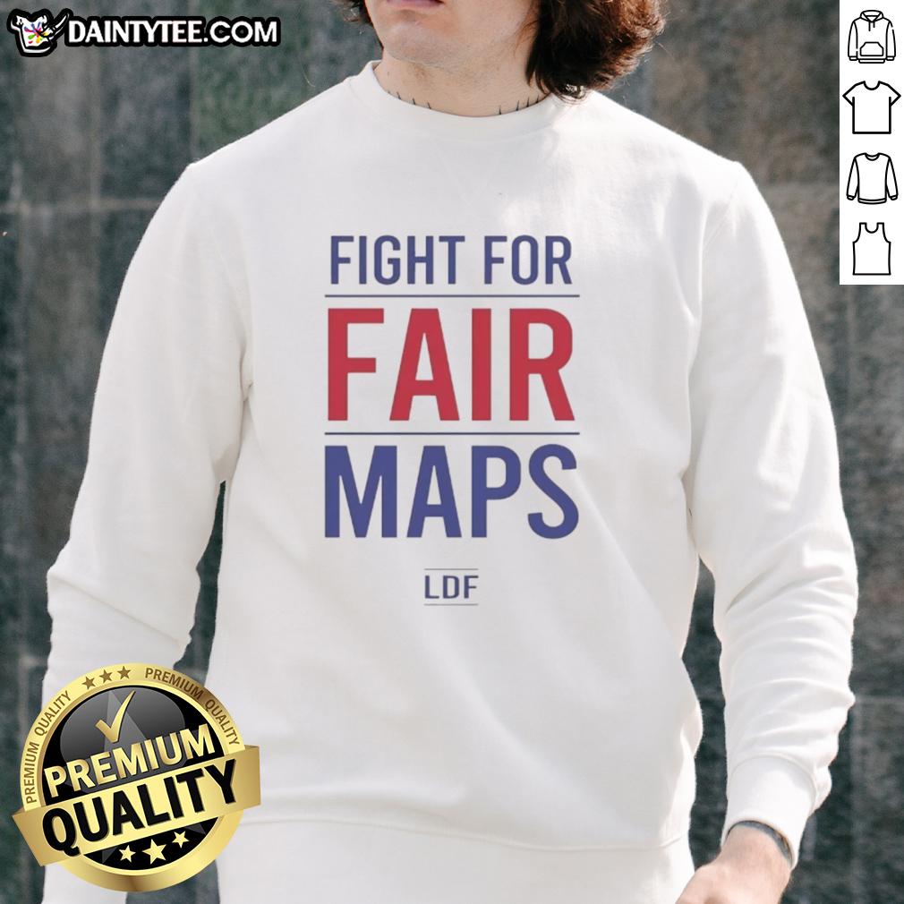 premium-fight-for-fair-maps-ldf-sweatshirt Alt Text: Premium Fight for Fair Maps LDF sweatshirt featuring a bold design and comfortable fit, perfect for advocacy.