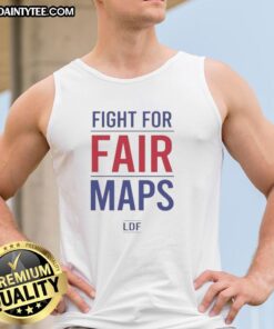 Premium Fight For Fair Maps LDF tank top featuring a bold design, perfect for gamers and advocates of fair play.