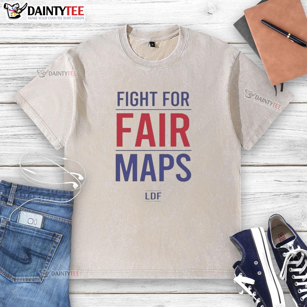 premium-fight-for-fair-maps-ldf-washed-t-shirt Premium Fight For Fair Maps LDF Washed T-Shirt in soft cotton, featuring a unique design for eco-conscious fashion enthusiasts.