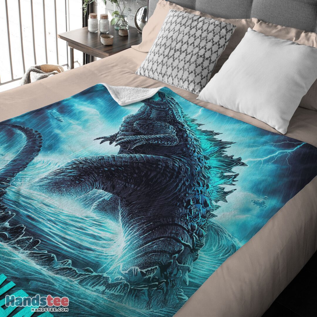 premium-godzilla-king-of-the-monsters-blanket-fleece-customized-blanket-mk-03 Premium King Of The Monsters Godzilla Blanket Fleece Customized Blanket - Image 4