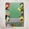 Premium Good Disney Big City Greens Peeking Family Blanket Fleece Customized Blanket