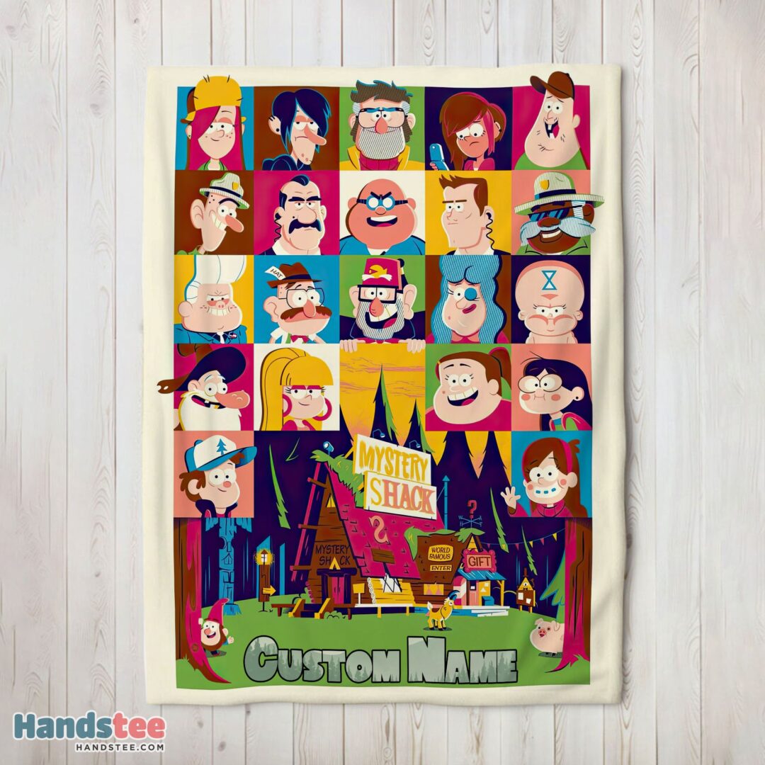 premium-gravity-falls-mystery-shack-characters-collage-blanket-fleece-customized-blanket-mk-02-1 Premium Gravity Falls Mystery Shack Characters Collage Blanket Fleece Customized Blanket