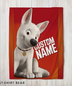 Premium Hot Cute Disney Cartoon Bolt Blanket Fleece Customized Blanket