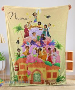 Premium Hot Cute Disney Cartoon Encanto Movie Blanket Customize Blanket