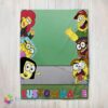 Premium Hot Disney Big City Greens Peeking Family Blanket Fleece Customized Blanket
