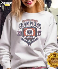Premium Houston Astros White Cooperstown World Series Champions Arch T-Shirt - Image 5