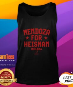 Premium Indiana Hoosiers Football Fernando Mendoza For Heisman tank top featuring bold team graphics and comfortable fit.