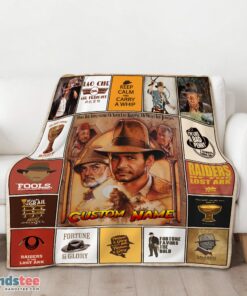 Premium Indiana Jones Raiders Of The Lost Ark Adventure Blanket Fleece Customized Blanket - Image 3