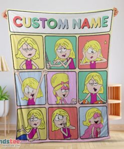 Premium Lizzie McGuire Cartoon Character Blanket Fleece Customized Blanket