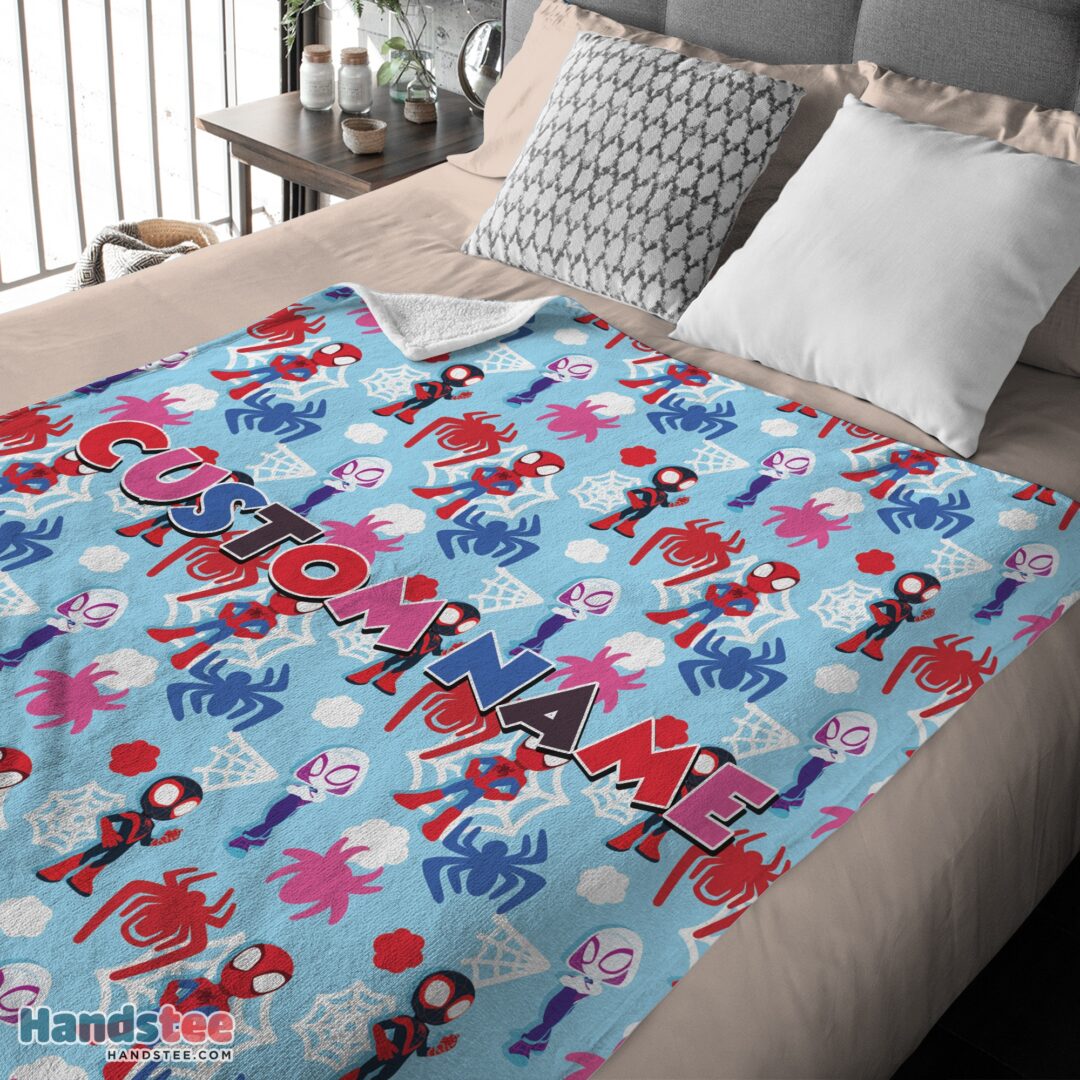 premium-marvel-superhero-spidey-and-his-amazing-friends-birthday-cute-blanket-fleece-customized-bla-3 Premium Marvel Superhero Spidey And His Amazing Friends Birthday Cute Blanket Fleece Customized Blanket - Image 4
