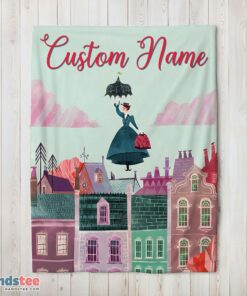 Premium Mary Poppins Film Classic Movie Blanket Fleece Customized Blanket