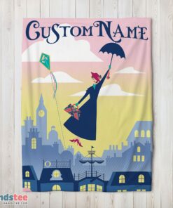 Premium Mary Poppins Returns Holiday Blanket Fleece Customized Blanket
