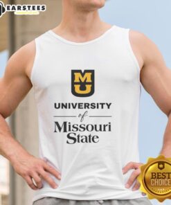 Premium MU University Missouri State tank top featuring a stylish design for fans and students of the university.
