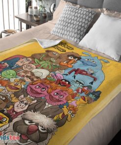 Premium Muppet Show Characters Blanket Fleece Customized Blanket - Image 4