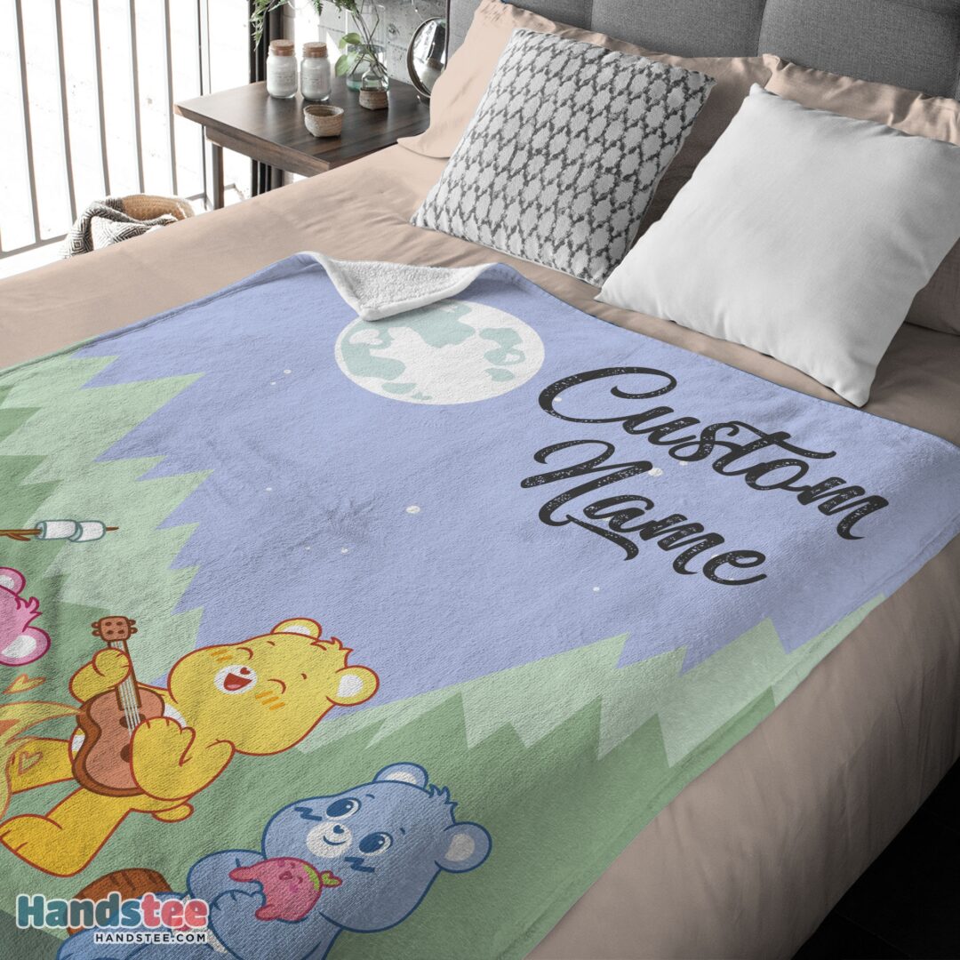 premium-nelvana-the-care-bears-family-camping-fleece-blanket-customize-blanket-mk-01-3 Premium Nelvana The Care Bears Family Camping Fleece Blanket Customize Blanket - Image 4