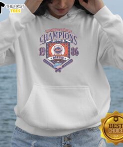 Premium New York Mets White Cooperstown World Series Champions Arch Hoodie for baseball fans and collectors.