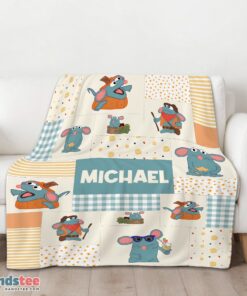 Premium Nice Ratatouille Tutter Mood Patchwork Blanket Fleece Customized Blanket - Image 3