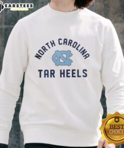Alt Text: Premium North Carolina Tar Heels sweatshirt in blue, featuring the team logo, perfect for fans and casual wear.