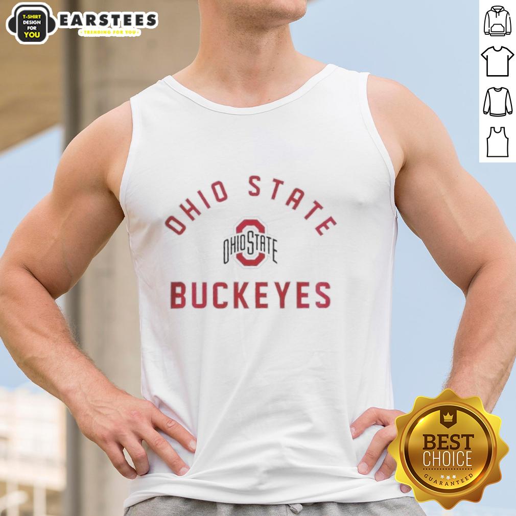 premium-ohio-state-buckeyes-tank-top Premium Ohio State Buckeyes tank top for fans, featuring bold team logo and comfortable fit, perfect for game day.