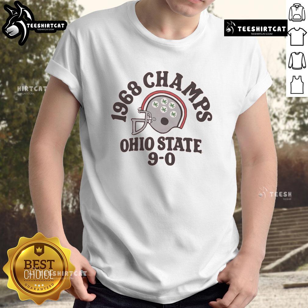 premium-ohio-state-national-champs-1968-9-0-t-shirt-1 Premium Ohio State National Champs 1968 9-0 T-Shirt showcasing vintage design for true Buckeyes fans.