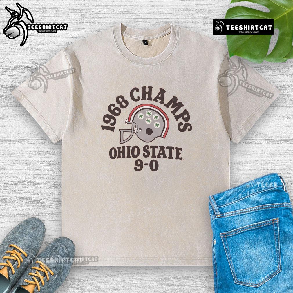 premium-ohio-state-national-champs-1968-9-0-washed-t-shirt Premium Ohio State National Champs 1968 9-0 washed t-shirt featuring retro design and comfortable fit for fans.