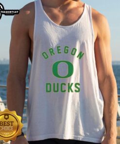 Premium Oregon Ducks tank top featuring vibrant team colors and logo, perfect for game day and casual wear.
