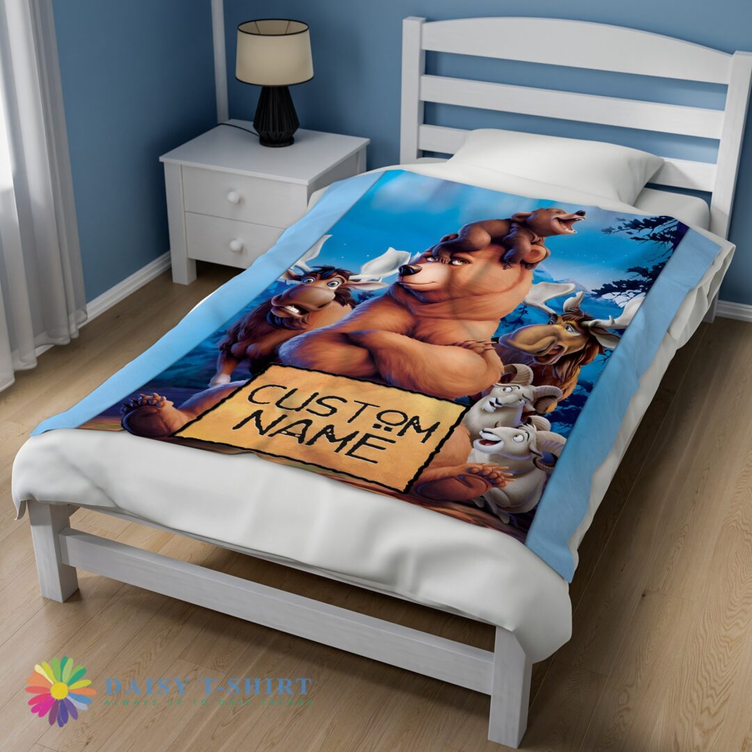Premium Pefect Disney Brother Bear Poster Blanket Fleece Customized Blanket