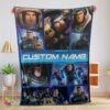 Premium Pefect Disney Buzz Lightyear Collage Fleece Customized Blanket