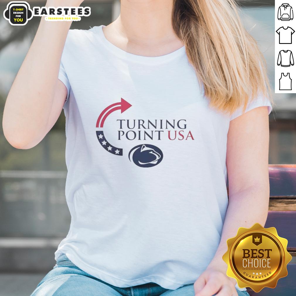 premium-penn-state-nittany-lions-x-freedom-turning-point-usa-charlie-kirk-ladies-tee Alt Text: Premium Penn State Nittany Lions X Freedom Turning Point USA Charlie Kirk ladies tee in stylish design.
