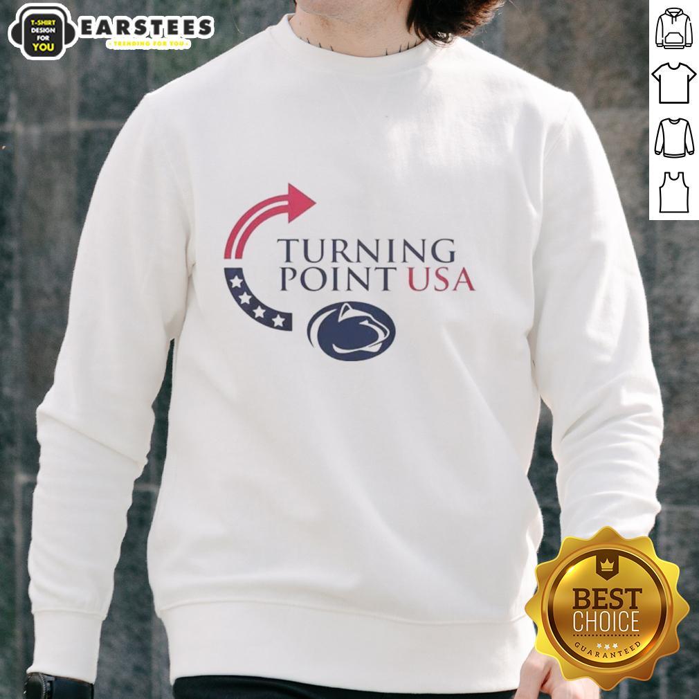 premium-penn-state-nittany-lions-x-freedom-turning-point-usa-charlie-kirk-sweatshirt Premium Penn State Nittany Lions X Freedom Turning Point USA Charlie Kirk Sweatshirt in navy blue with logo detail.
