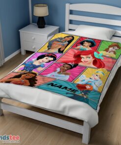 Premium Personalized Disney Princess Blanket Fleece Customized Blanket - Image 3