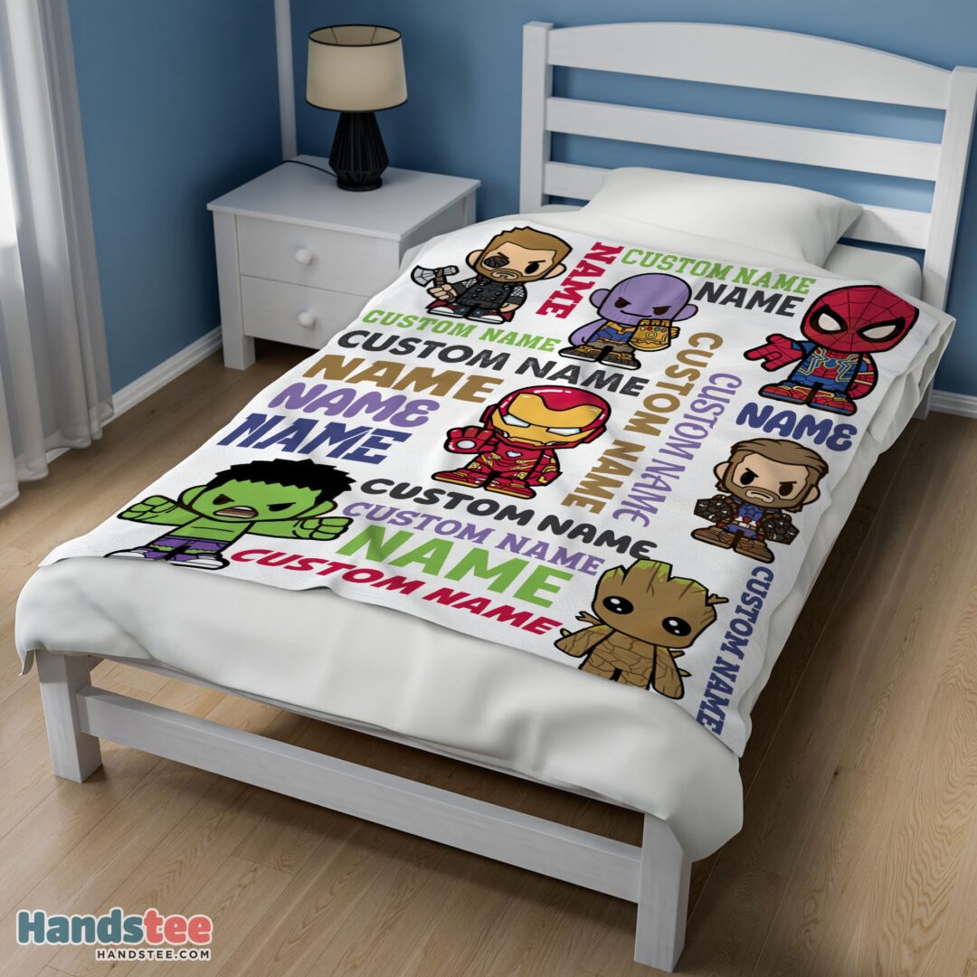 premium-personalized-marvel-superheroes-and-thanos-blanket-fleece-customized-blanket-mk-02 Premium Personalized Marvel Superheroes And Thanos Blanket Fleece Customized Blanket - Image 3