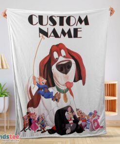 Premium Personalized The Great Mouse Detective With Friends Blanket Fleece Customized Blanket