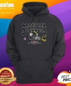 Premium Pittsburgh Steelers Football hoodie featuring AFC North Division logo established in 1933.