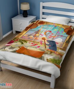 Premium Pixar Ratatouille Warm & Soft Remy Chief Blanket Fleece Customized Blanket - Image 3